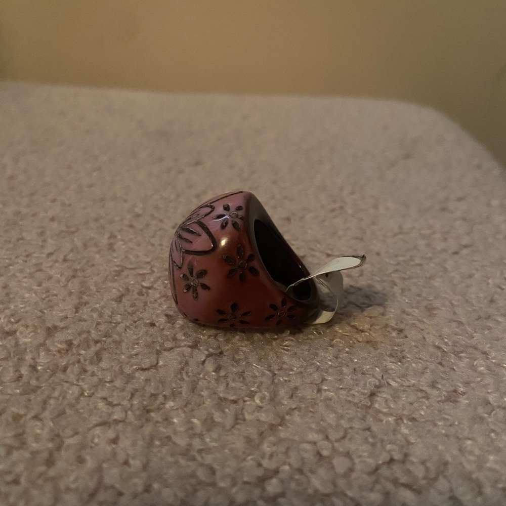Pink Flower Ring